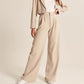 High Waist Tailored Wide Leg Pants (Free Shipping)