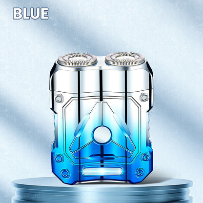🪒 2025 New Mini Shaver—Compact Electric Razor & Charging Lighter Combo! ✨