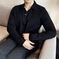 Men's Casual Solid Color Faux 2-Piece Top