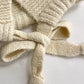 Women’s Cozy Knitted Fluffy Bonnet with Ties