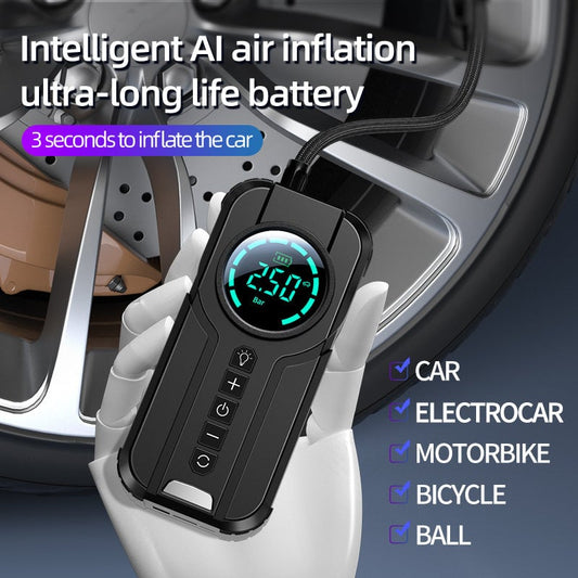 🔥Hot Sale🎁1 min Fast Filling Mini Portable Tire Inflator