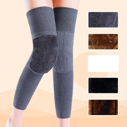 🔥Universal Cold Protection Thickened Faux Furred Knee Pads