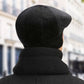 Men's Warm Padded Peaked Cap