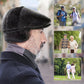 Men's Warm Padded Peaked Cap