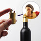 Pop-up Wine Bottle Cigarette Dispenser with Lighter