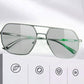 Irregular Frame UV Protection Polarized Lens Sunglasses