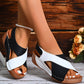 🔥Last Day Promotion 50% OFF - Women's Ultra Comfortable Slope Heel Orthopaedic Sandals
