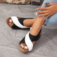 🔥Last Day Promotion 50% OFF - Women's Ultra Comfortable Slope Heel Orthopaedic Sandals