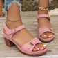 🔥 Women's Chunky Heeled Sandals