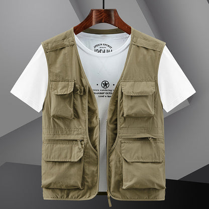 🔥Men's Outdoor Lightweight Breathable Multi-Pocket Vest🔥