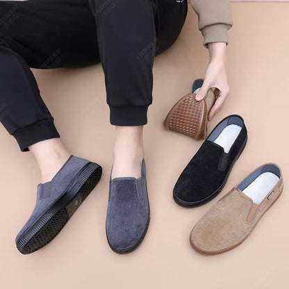 🎁HOT SALE 🎁🌟 Men’s Slip-On Breathable Soft Sole Shoes – Comfort & Style in Every Step! 👟💨