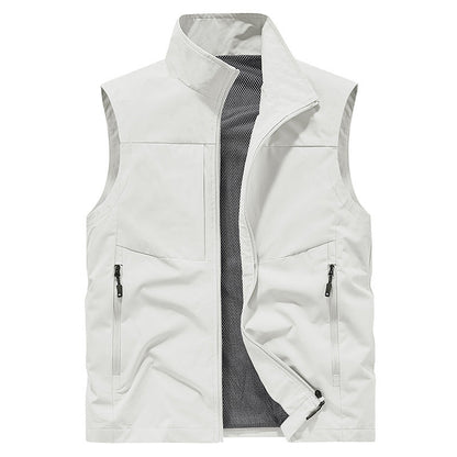 ⏳ Limited time 49% off! 💥Men's Comfortable Quick-Dry Vest with Pockets