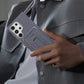 Leather Magnetic Card Case Holder Case Cover for Samsung S Series