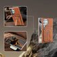 Leather Magnetic Card Case Holder Case Cover for Samsung S Series
