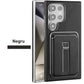 Leather Magnetic Card Case Holder Case Cover for Samsung S Series