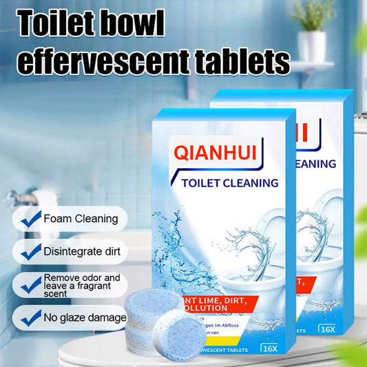 🚽🔥Buy 5 Get 5 Free🔥Lemon Scent Toilet Bowl Cleaner Tablets