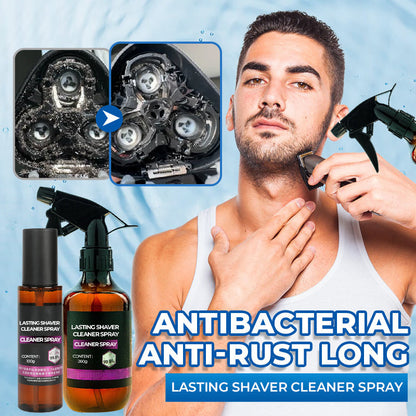 ✨Thoroughly clean your razor 🪒Antibacterial Anti-Rust Long Lasting Shaver Cleaner Spray