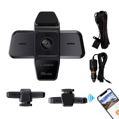 HD 3-Lens Night Vision Wide Angle Dash Cam