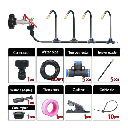 🔥HOT SALE 50% OFF🚿360° Curved Garden Automatic Irrigation System