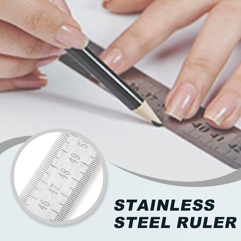 Multifunctional Portable Self-Defense Stainless Steel Ruler – anrdre
