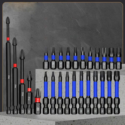 🧲Magnetic screwdriver set with Phillips and Torx - 15 pieces | Robust bits + quick change system ⚡