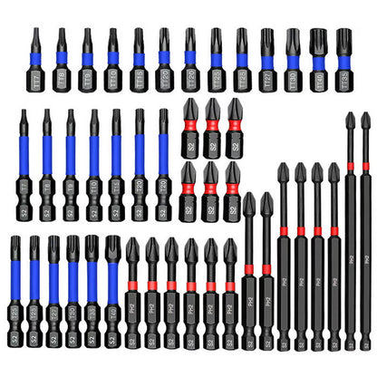 🧲Magnetic screwdriver set with Phillips and Torx - 15 pieces | Robust bits + quick change system ⚡