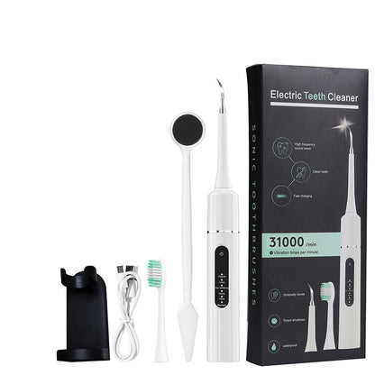 🔥2025 Hot Sale 50% OFF🦷 Sparkling Smile – Pro Ultrasonic Teeth Cleaner with Multi-Speed Control