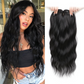 🔥Wavy Clip-In Hair Topper with Bangs for Thinning Hair