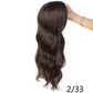 🔥Wavy Clip-In Hair Topper with Bangs for Thinning Hair