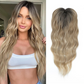🔥Wavy Clip-In Hair Topper with Bangs for Thinning Hair