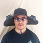 Outdoor Sun Hat with Dual Solar-Powered Fans