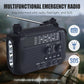 Multi-Function Hand-Crank Solar Emergency Radio