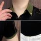 Men’s Comfortable Short Sleeve Lapel Top (50% OFF)
