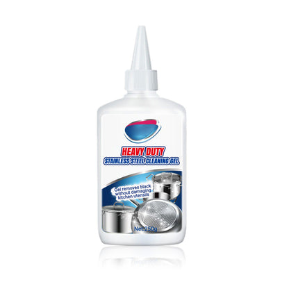 🧽 50% OFF NOW! ✨ Heavy Duty Stainless Steel Cleaning Gel - Removes Grime & Oxidation from Vents/Grates/Buttons, Reusable & Non-Toxic 🔧📦