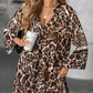🔥50% OFF🔥—Elegant V-Neck Long-Sleeve Printed Dress
