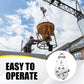 Heavy Duty Pulley System Kit with Carabiner Clips