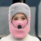 Thermal Hat with Detachable Breathing-Valve Mask
