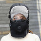 Thermal Hat with Detachable Breathing-Valve Mask