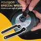 🔥Special Adjustment Wrench Accessories for Four-claw Angle Grinder