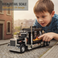 🎄🎁Limited Time Promotion 50% OFF 🔥⚡ Christmas Special Offers!🎄 Best-Selling-Interactive Realistic Heavy-Duty Semi-Truck Toy！