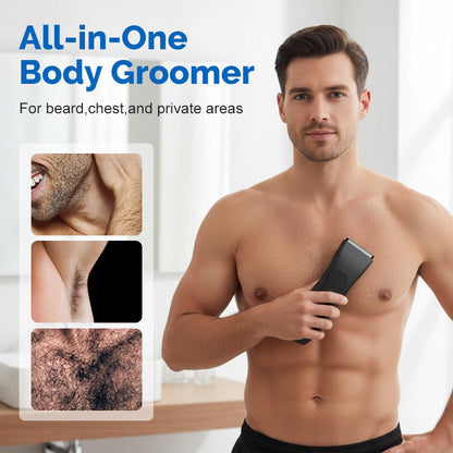 ✂️ Digital Display Body Trimmer for Men – Precision Grooming, From Beard to Body! ✨