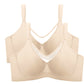 🏆 Last Day Special Price $ 19.99 ! 💐Women's Plus Size Cooling Full Coverage Minimizer Bra