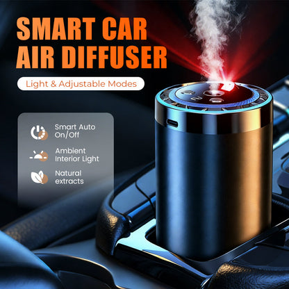 🔥🔥50% off 🔥Smart Car Diffuser Set with Light & Spray Modes
