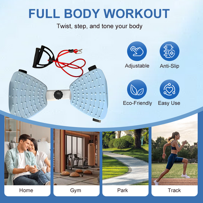 📢📢50% OFF !!!🧘‍♀️Compact Cardio Twisting Stepper Machine✨
