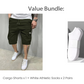 ⏳LAST DAY SALE 50% OFF !!📢Men's Casual Cargo Shorts with Drawstring Waist
