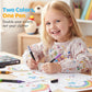 ⏳Time-Limited Special⏰Glitter Brush Markers – dual-tip design, shimmering ink makes cards & crafts sparkle