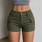 📢📢40% OFF !! ⏰Women's High-Waisted Cargo Shorts