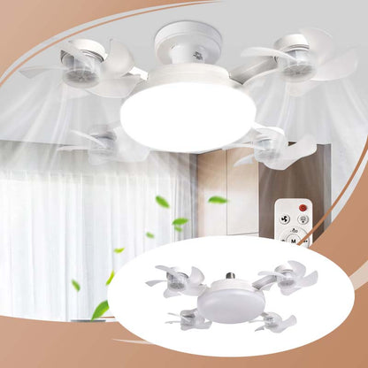 🔥HOT SALE 50% OFF🌀Smart LED Ceiling Fan Light with Remote – 3 Speeds, 3 Color Temps, Quiet Motor