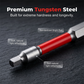 🔧 LIMITED-TIME 50% OFF! ✨ Universal 1/4" Shank Pagoda Hex Bits – Tungsten Steel, Magnetic, Precision Tip 🛠️