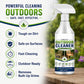 🎉 LIMITED-TIME 50% OFF!🎉 🌿Outdoor Surface Cleaner Spray, Fast Acting Stain Remover for Patio, Wooden Furniture & Outdoor Surfaces